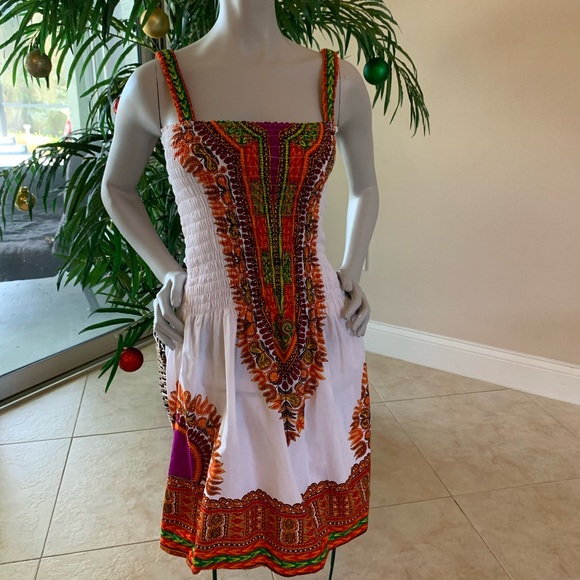 Africa’s style, handmade Dresses & Skirts - Women’s 100% cotton dress